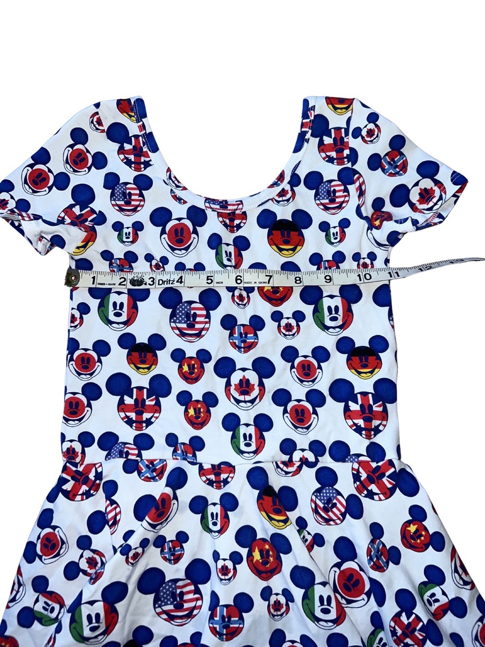 Girls International Mickey Print Skirted Leotard Dress - Wild Rich Kids - Picture 3 of 7